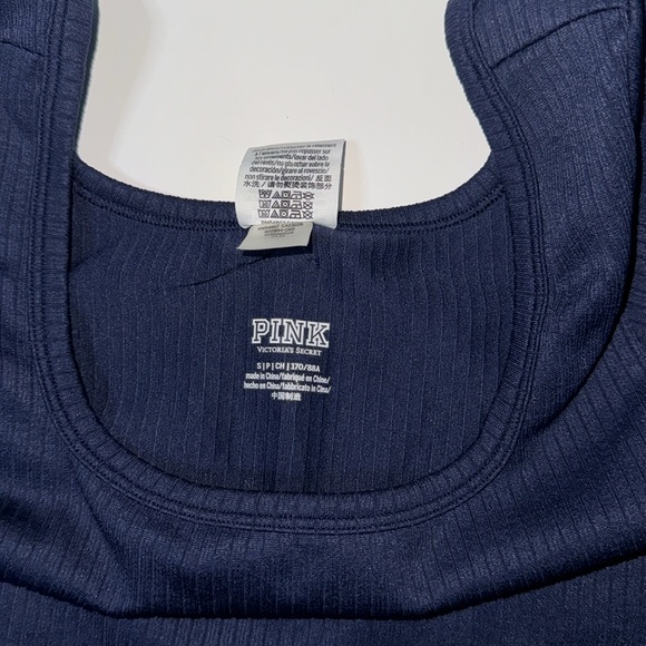 PINK Victoria Secret Cropped Shirt - Picture 3 of 4